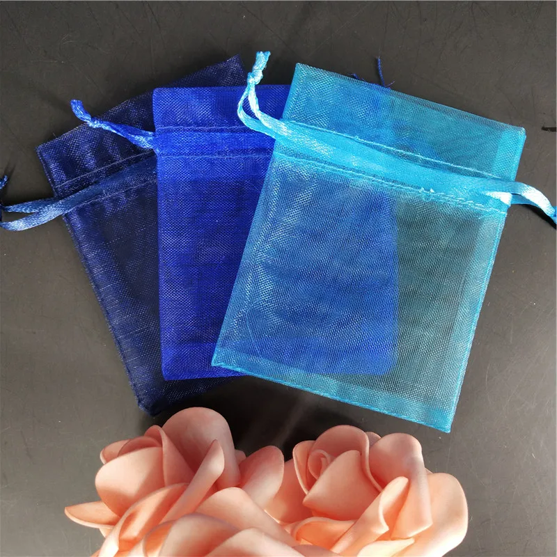 50 шт органзы отвесный марлевый Элемент Ювелирные Сумки Упаковка тянется сумки