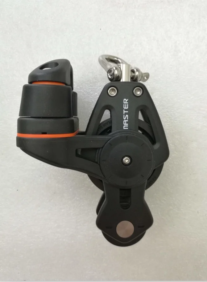 Парусная лодка шлюпка 50 мм " одна Поворотная Скоба скрипка Fairlead скоб блок маленькая лодка блок мастер BP-0521F