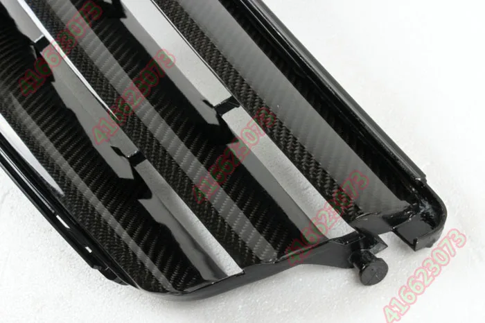 Подходит для Mercedes Benz C W204 Brabus C180 200 220 230 260 280 300 3 углеродистая волокнистая решетка