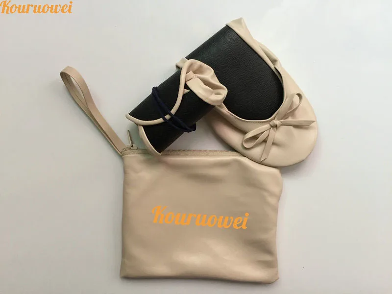 Free Shipping! champagne rollable disposable ballet shoes for wedding gift | Обувь