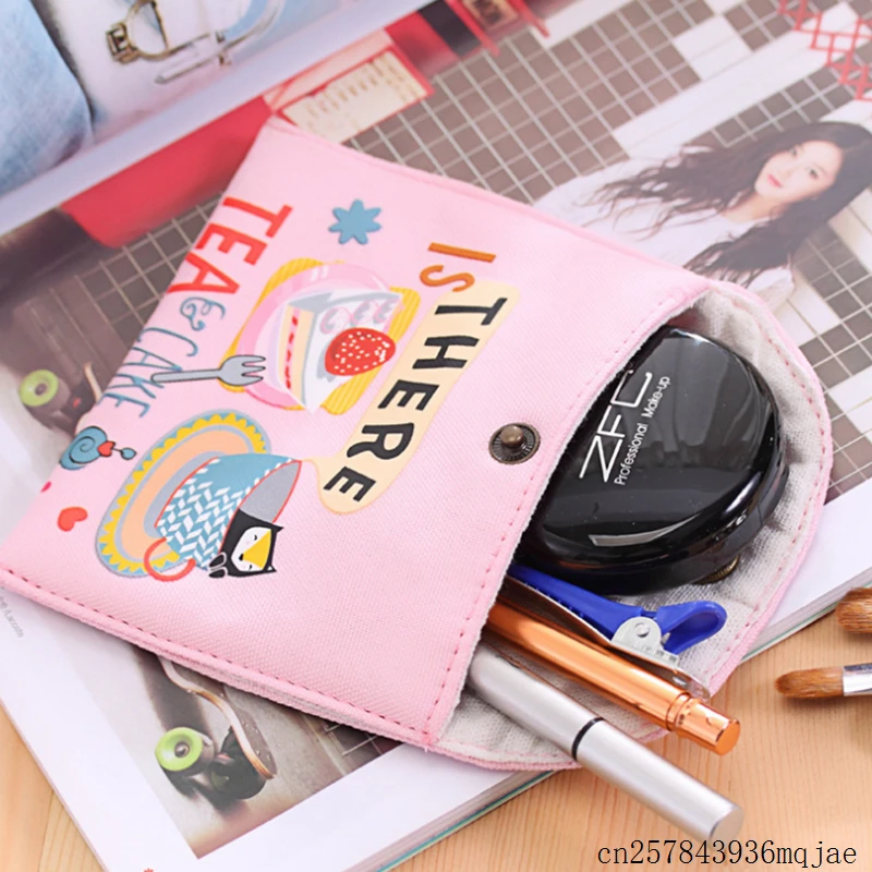 100 шт холщовые сумки для подгузников девочек гигиеническая сумка хранения