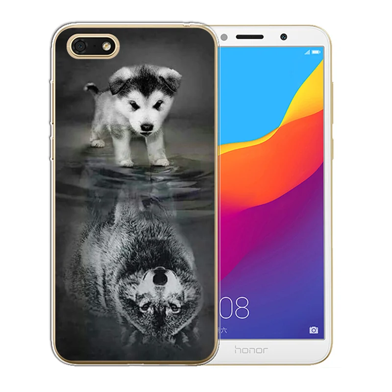 Мягкий ТПУ силиконовый чехол для Huawei Honor 7A 5 45 &quot Чехол телефона DUA-L22 задняя крышка