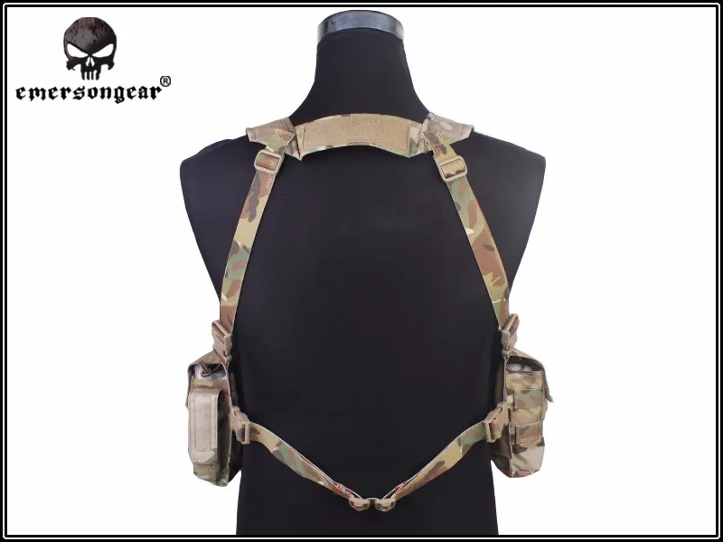 Военный жилет EMERSON UW Gen с V образным вырезом спереди для страйкбола EM7451|vest airsoft|multicam