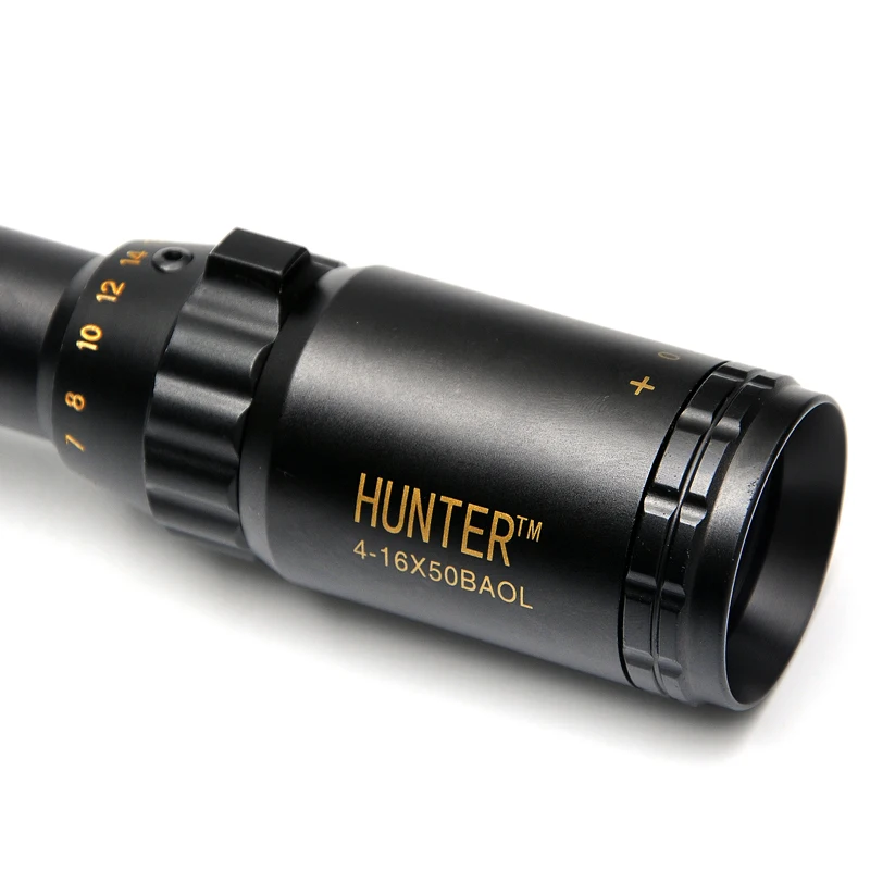 

HUNTER 4-16x50 Tactical Riflescope Glass Red&Green Optics Rifle Scope Outdoor Hunting Airsoft Scopes With Free Cover