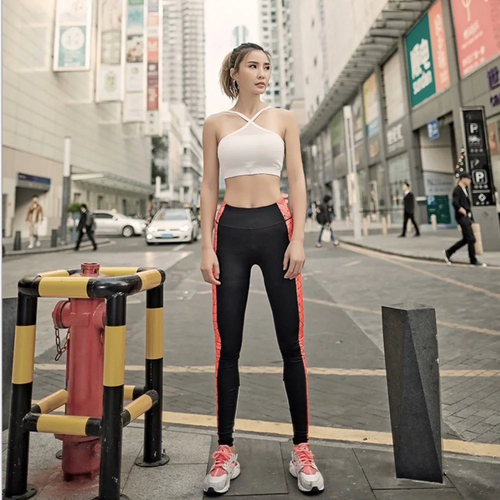 EF Спортивные Леггинсы тренировки Для женщин Йога Фитнес леггинсы для спортивные