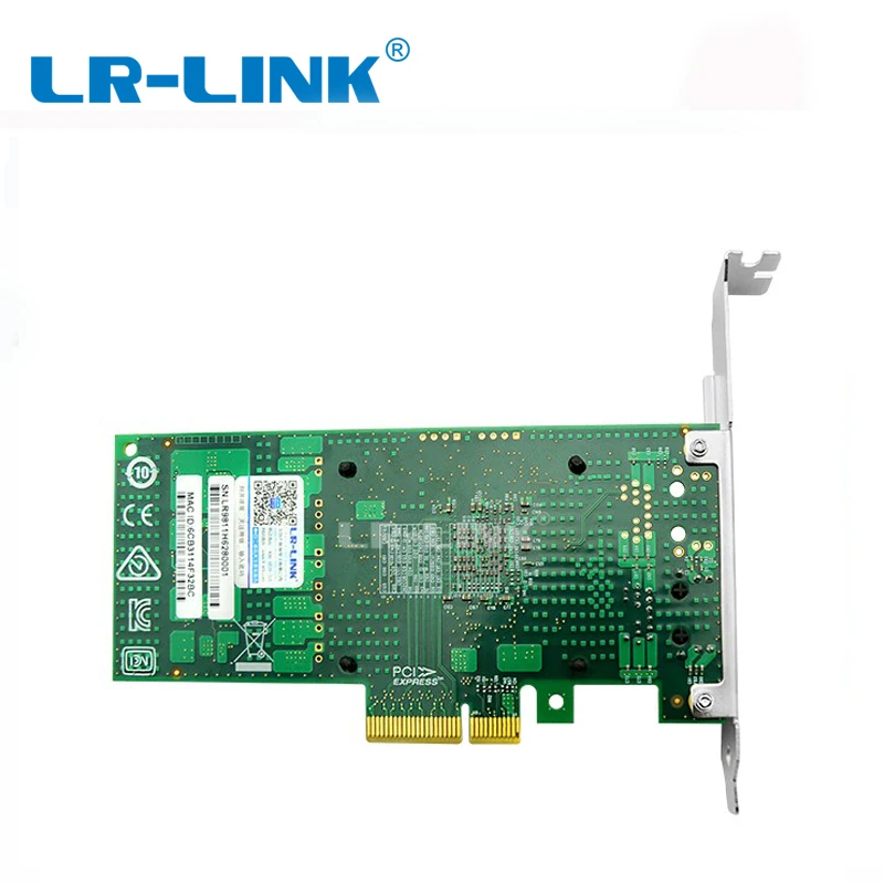 Сетевая карта LR-LINK 9811BT 10 Гб PCI-E NIC медный порт RJ45 со стандартным контроллером