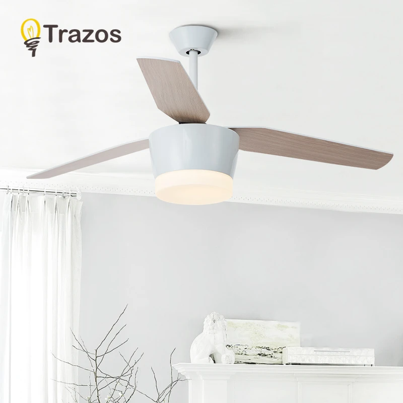 Потолочный вентилятор TRAZOS Ventilador De Techo простой потолочный для гостиной ресторана