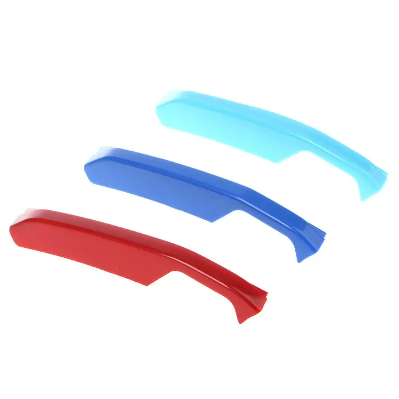 3D автомобильный Стайлинг Передние решетки отделка спортивные полосы чехол