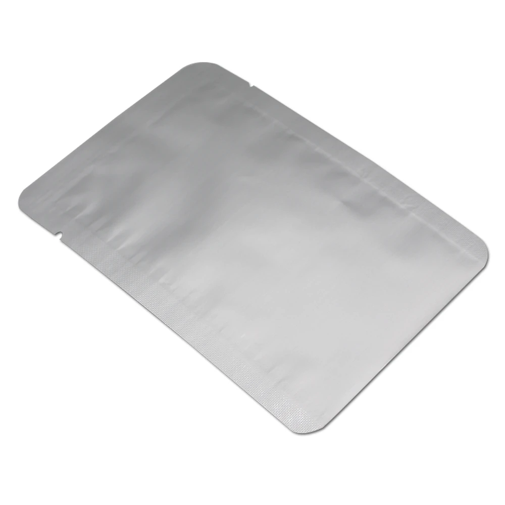 100 шт. пакеты для упаковки из чистой алюминиевой фольги|Сумки вещей| |