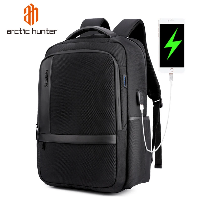 Рюкзак ARCTIC HUNTER 00120 для ноутбука 15 6 дюйма нейлоновый водонепроницаемый с USB