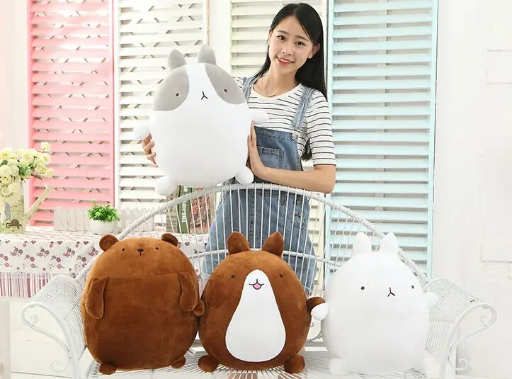 Супер милый кролик моланг картофель мишка плюшевая игрушка кукла женский день