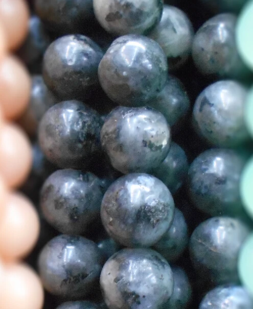 Бесплатная доставка Снежинка Обсидиан Бусины круглые выбор Размер 4 6 8 10 мм