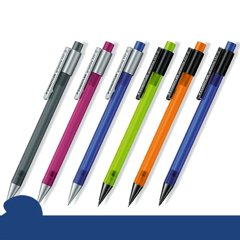 3 шт./лот немецкий механический карандаш STAEDTLER графитовый 777 автоматический 0 5 мм 7