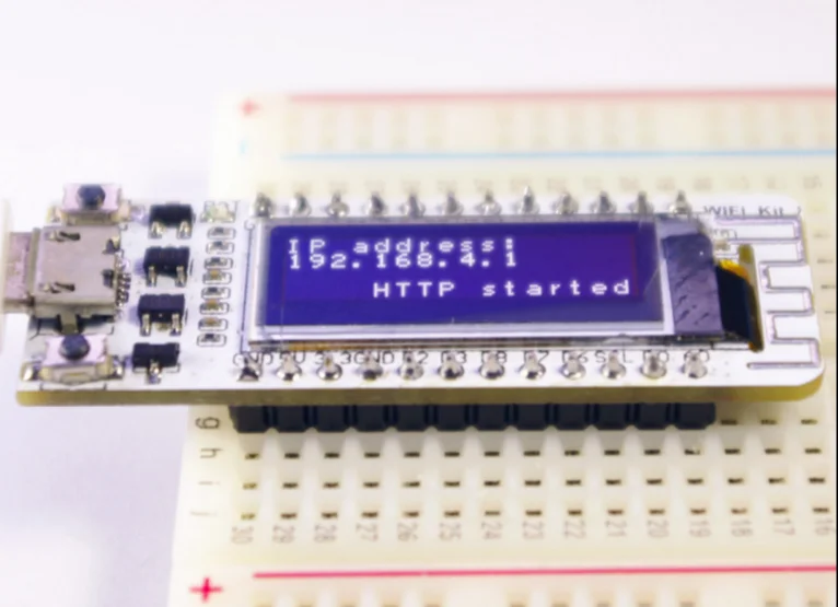 Плата для разработки 0 91 дюйма с синим OLED-дисплеем CP2014 ESP8266 Wi-Fi беспроводным