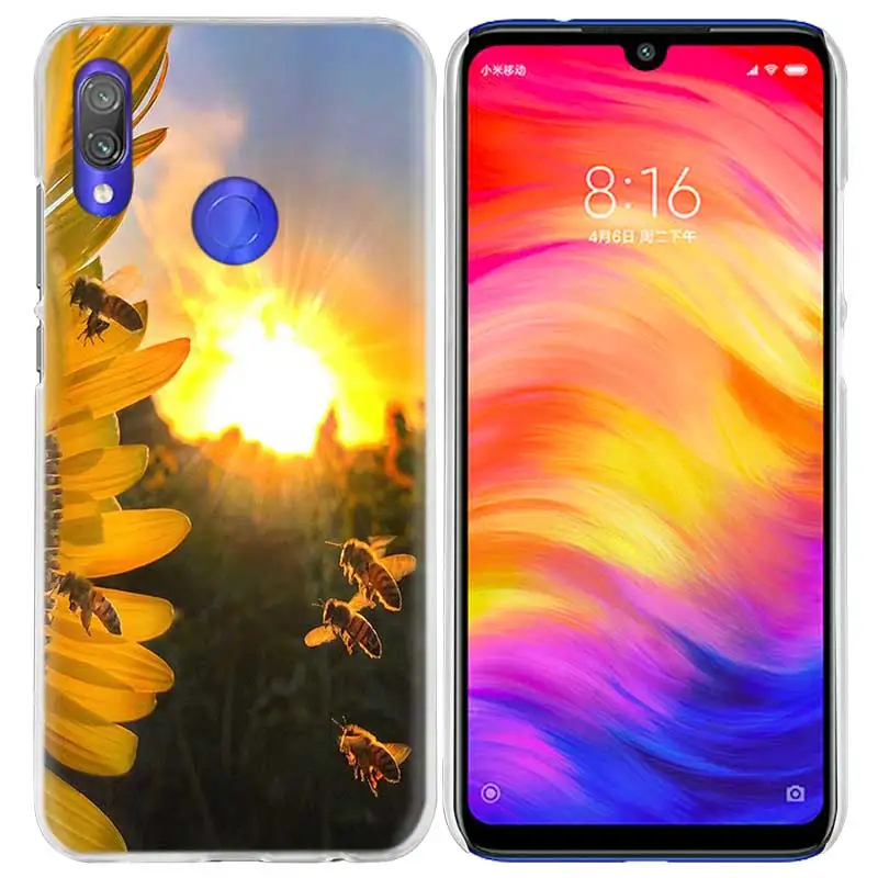 05 Чехол с Пчелой золотым медом для Xiao mi Red mi Go Note 7 6 6A Pro S2 5 5A 4X mi A1 A2 9 mi x 3 5G 8 lite Play F1 жесткий чехол для телефона - Цвет: 05