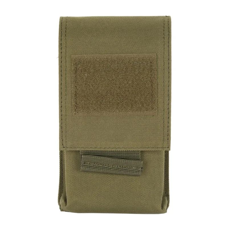 Открытый 1000D нейлоновый спортивный тактический Molle армейский камуфляжный чехол для телефона, сумка, чехол для 4-6 дюймов, Аксессуары для мобильных телефонов, карманы, 5 цветов - Цвет: AG