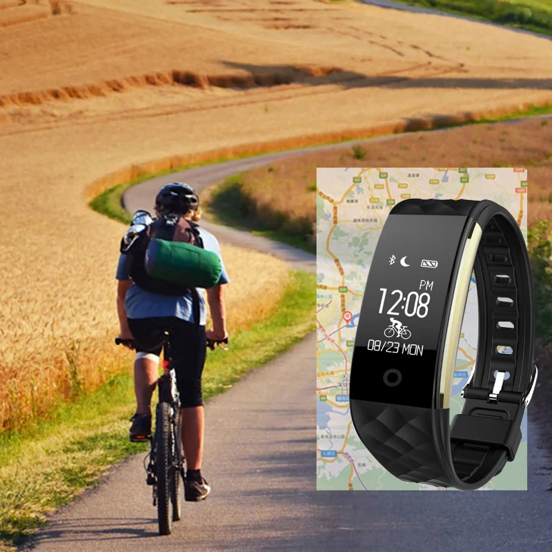Bluetooth умный наручный шагомер измерение сна и калорий монитор сердечного ритма