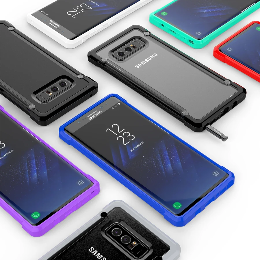 Semi Transparent Frosted Case For Samsung Galaxy Note 8 S8 S9 Plus S7 Edge Cover Soft Silicone Bumper Clear Hard Plastic Back |