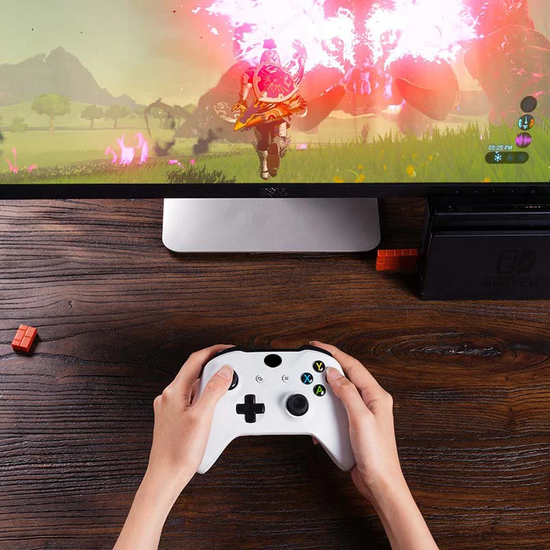8bitdo USB Беспроводной адаптер для Windows Mac Raspberry Pi и Nintendo переключатель Поддержка PS3 Xbox