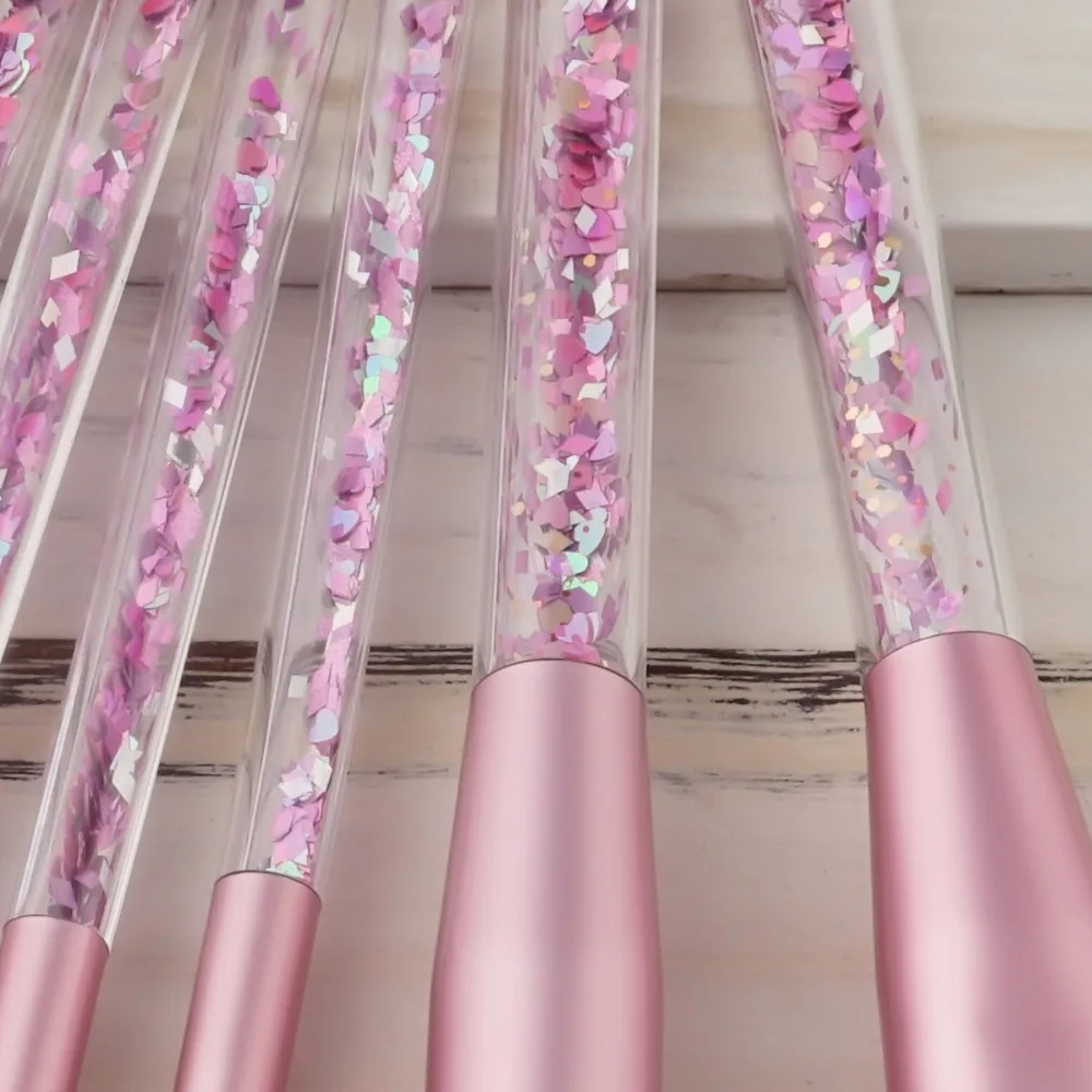 7 шт. набор кистей для макияжа с кристаллами | Красота и здоровье