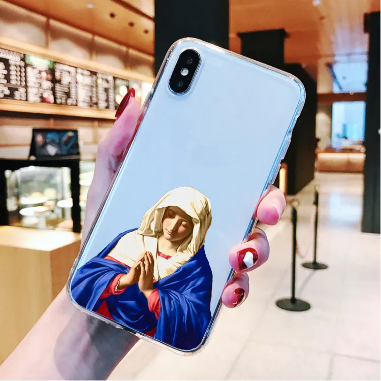 Чехол для телефона с рисунком рождения Венеры для iPhone 11 Pro Max 5S 6 6s 7 8 Plus XS MAX XR Мона Лиза Ван Гог Забавный чехол - Цвет: TPU