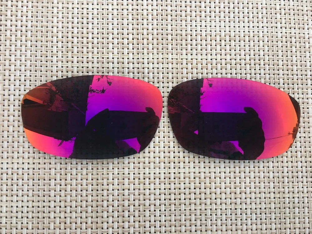 Поляризованные Сменные линзы фиолетового красного и огненного цвета для