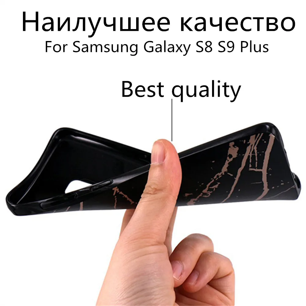 Яркий Мрамор Роскошные Гранит Текстура золотой телефона чехол на samsung Galaxy S9 S8