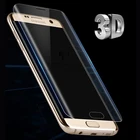 Защитная пленка с закругленными краями 3D для Samsung Galaxy S7 Edge S6 edge S8 Plus, не закаленное стекло