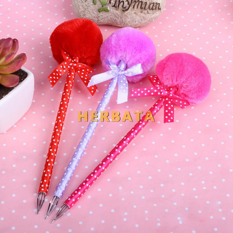 1 шт./лот новинка яркие цвета гель для девочки ручка Летний стиль черные чернила