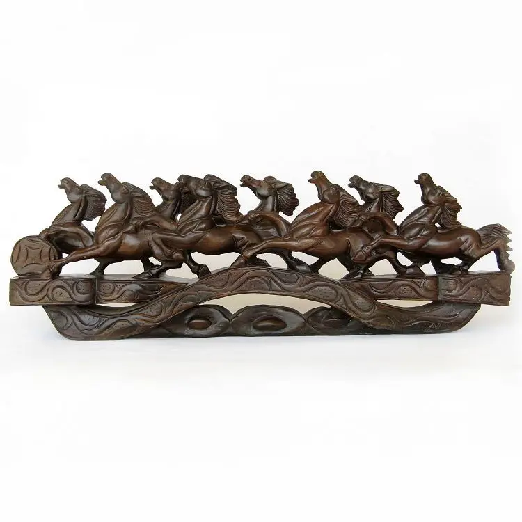 

V wood crafts mahogany decor, Ruyi horse Home Furnishing Bajun Bajun Pentium.