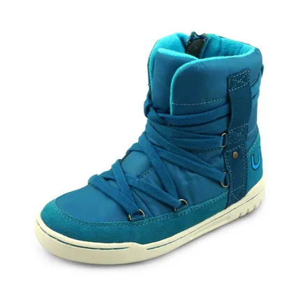 2016 зимние детские ботинки карамельного цвета теплый детский зимний для