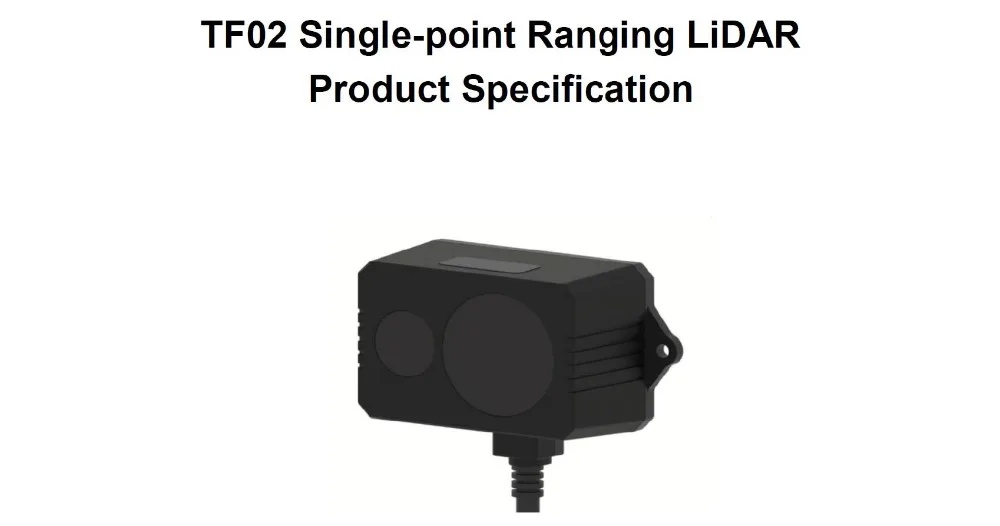 TOF время полета Benewake TF02 LIDAR светодиодный дальномер с одной точкой в диапазоне IP65 22 м Benewake для Arduino Pixhawk Drone FZ3065
