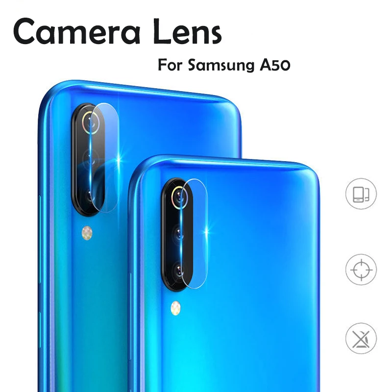 Защитное стекло с полным покрытием для объектива камеры Samsung A50 пленка из