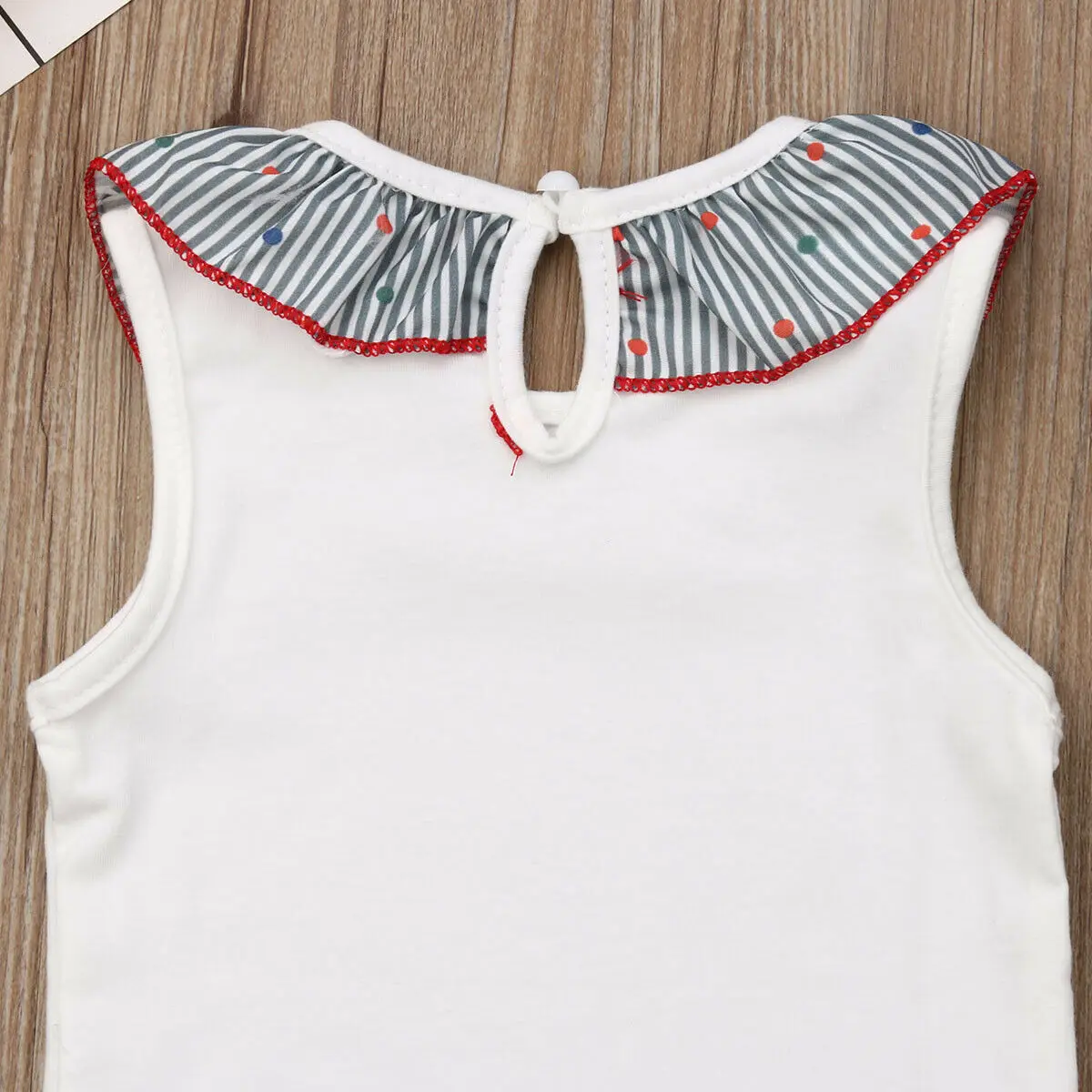 Pudcoco/летние топы для новорожденных девочек футболка штаны в горошек с бантом и