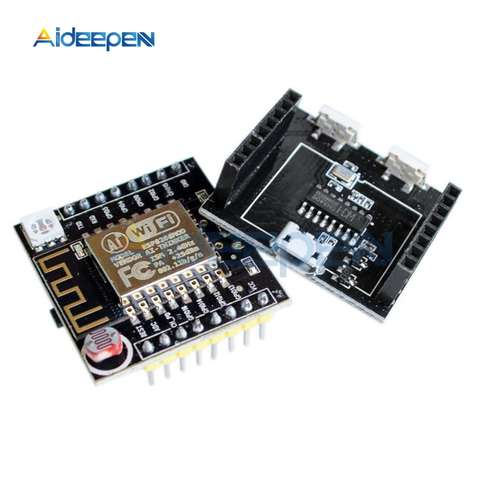 ESP8266 ESP 12F серийная плата разработки Wi Fi Witty Cloud фотомодуль MINI NodeMCU для Arduino LDR WS2812