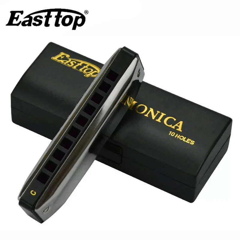 EASTTOP T002 диатонический Harmonica10 Hole Armonica Blues рот оган музыкальный инструмент Арфы (12