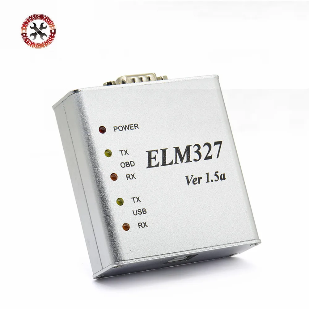 ELM327 металлический алюминиевый OBD2 автомобильный диагностический инструмент ELM 327