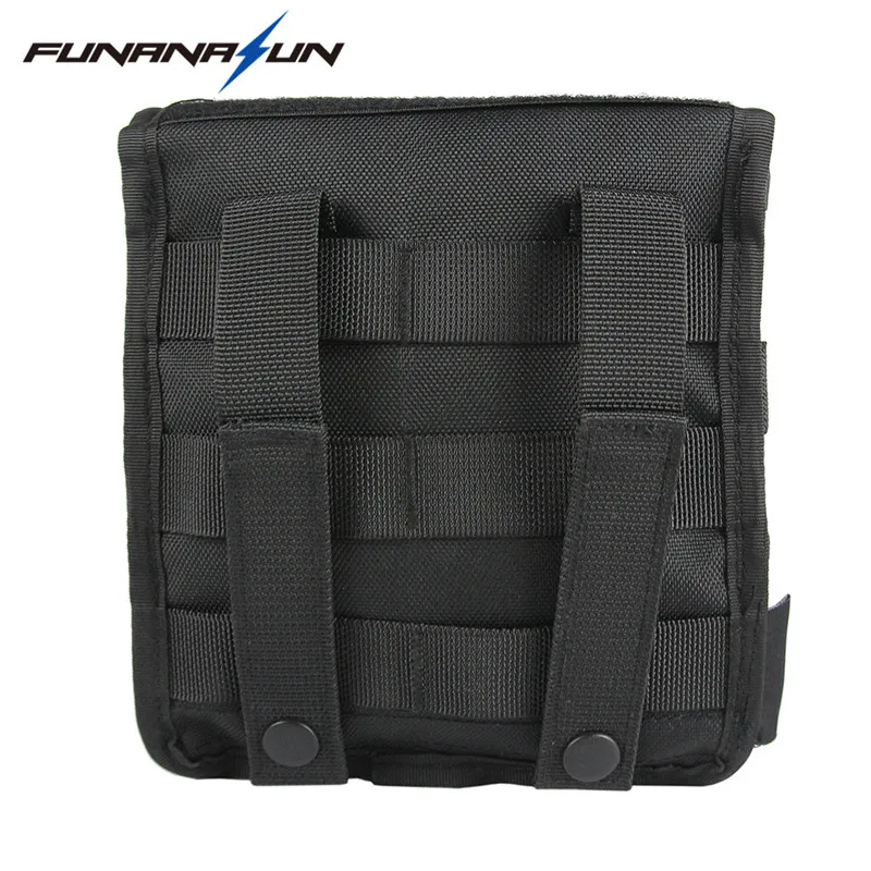 Military Molle Admin Front Vest Ammo Storage Pouch Magazine Utility Belt Waist Bag For Hunting Shooting Paintball CF Game