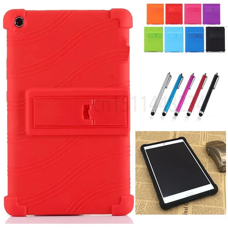 Уплотненная Противоударная задняя крышка, чехол Funda, чехол для huawei MediaPad M3 Lite, 8,0 дюймов, планшет, CPN-W09, CPN-AL00, детский силиконовый чехол
