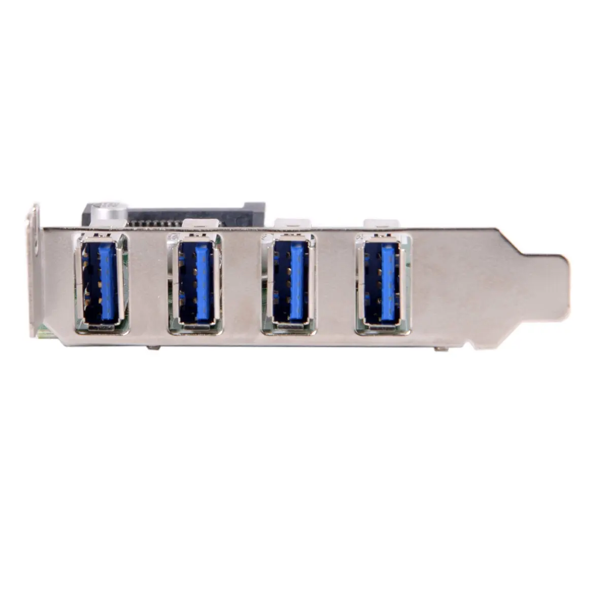 Низкий профиль 4 Порты PCI-E к USB 3 0 концентратор PCI Express карты расширения адаптер 5