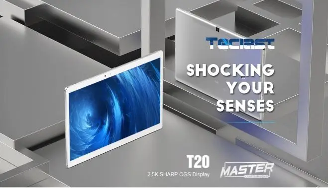 Teclast T20 планшетофон(плафон) MT6797X(X27) Deca Core, размер экрана 10,1 inch 2560*1600 ips 4 Гб оперативной памяти, 64 Гб встроенной памяти, Android 7,0 LTE 3g 13MP+ 13MP Wi-Fi gps