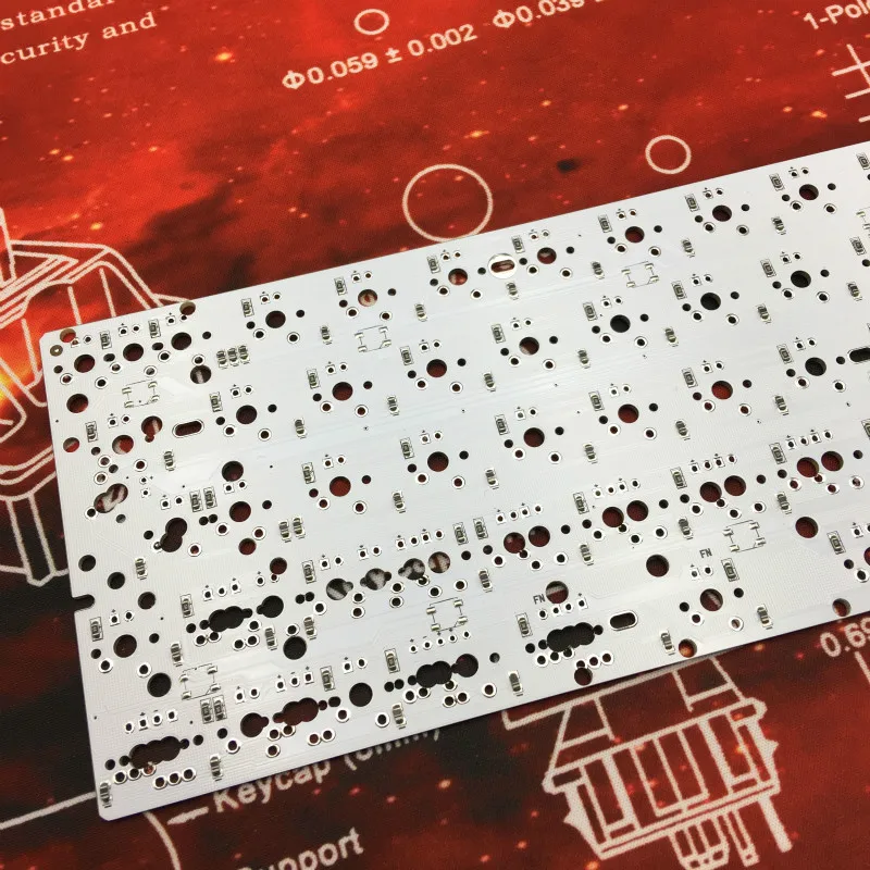Клавиатура GH60 PCB 60% механическая клавиатура на заказ поддержка клавиш со стрелкой