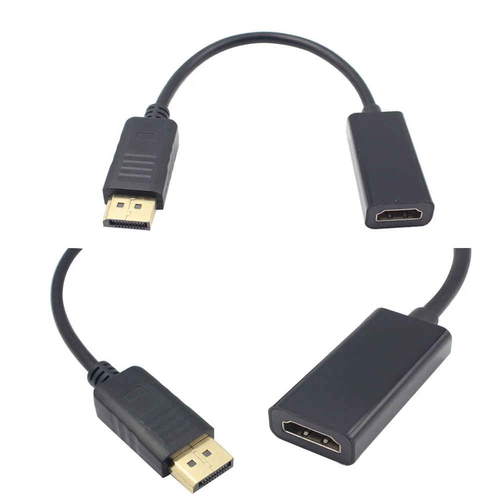 Переходник 2019 DP папа Displayport-HDMI мама кабель-конвертер для Samsung HP поддержка DisplayPort v1.1