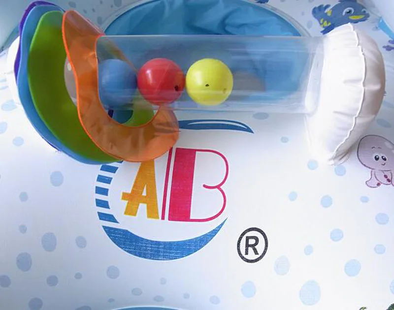 Outdoor Swimming Float Ring Baby Mother And Child Inflatable Swimming Ring Circle Double Seat Raft Swim Ring Aid Trainer Rings