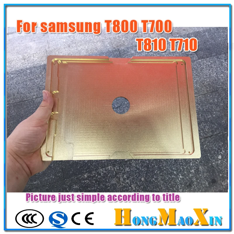 Алюминиевая форма ламинатора идеально подходит для Samsung T800 T810 T700 T705 P600 Tab S TC LCD