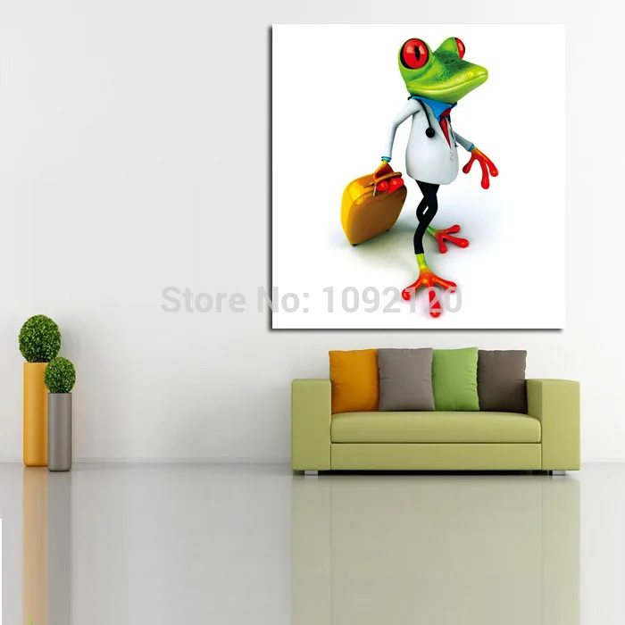 Абстрактная Настенная картина ручной работы современное путешествие доктор