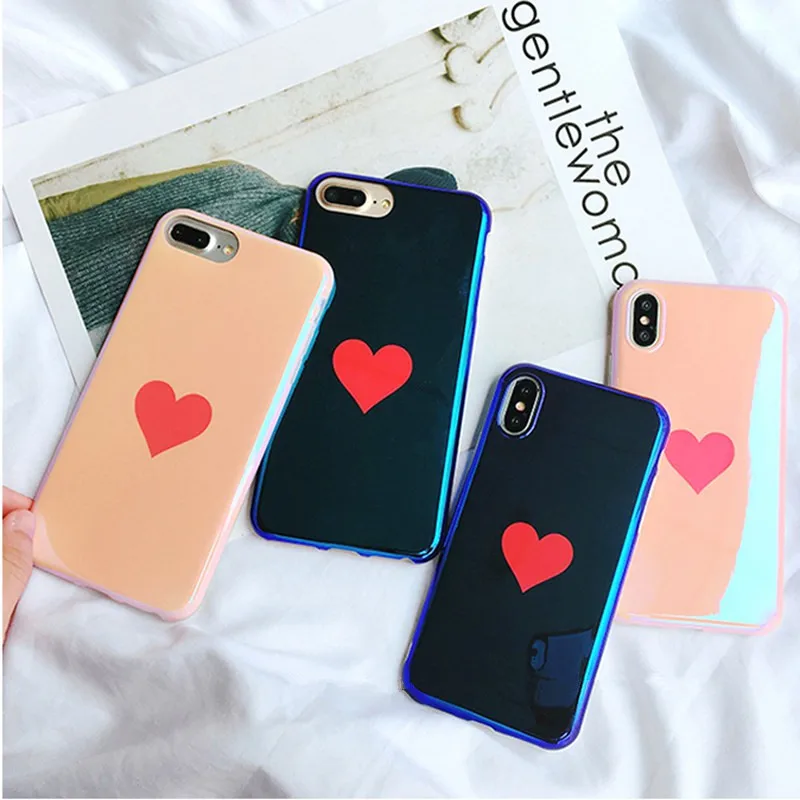 Stelllife модный Blu-Ray чехол для телефона iphone 7 coque мультфильм Любовь Сердце