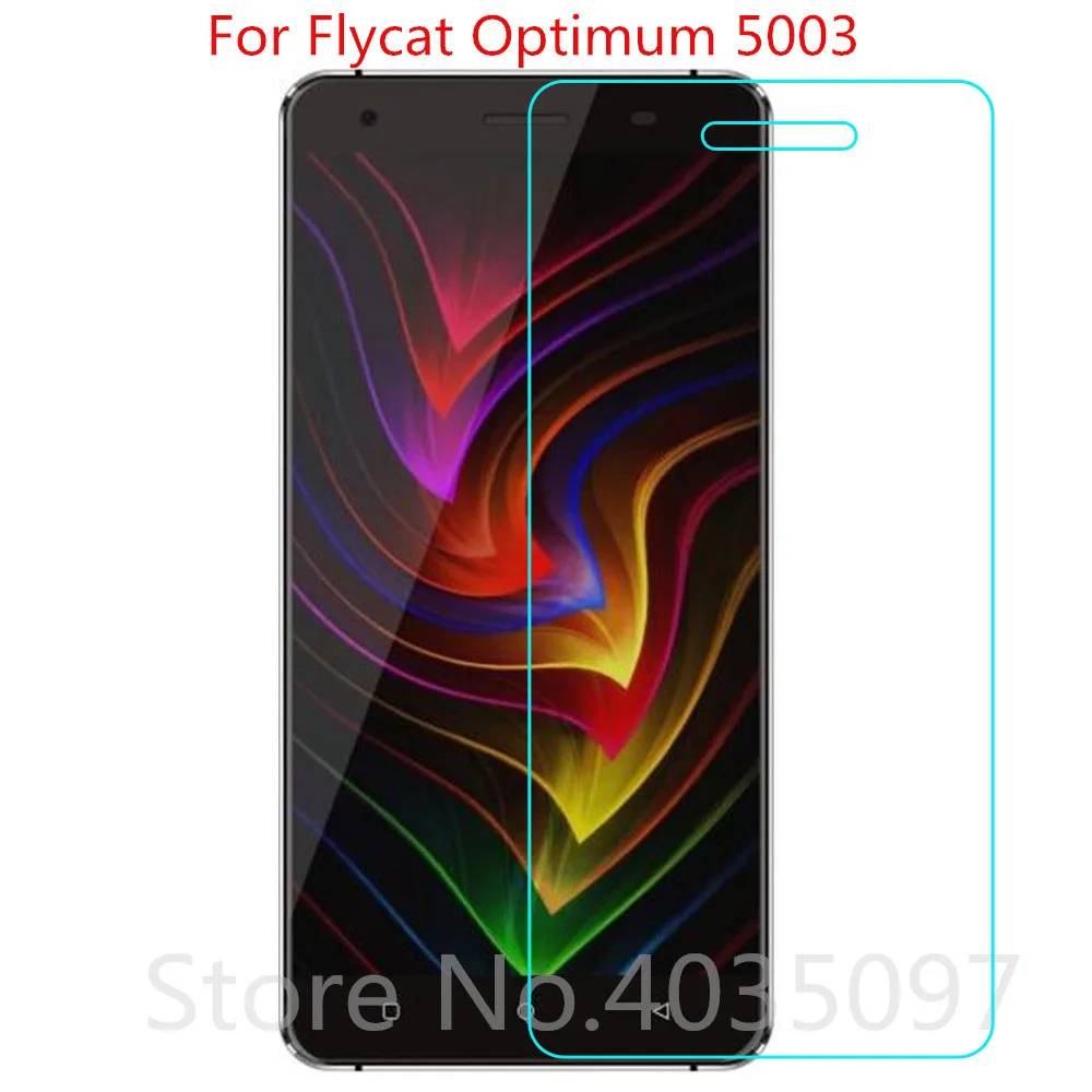 9H Премиум Закаленное стекло для Flycat Optimum 5003 Защитная пленка экрана из закаленного