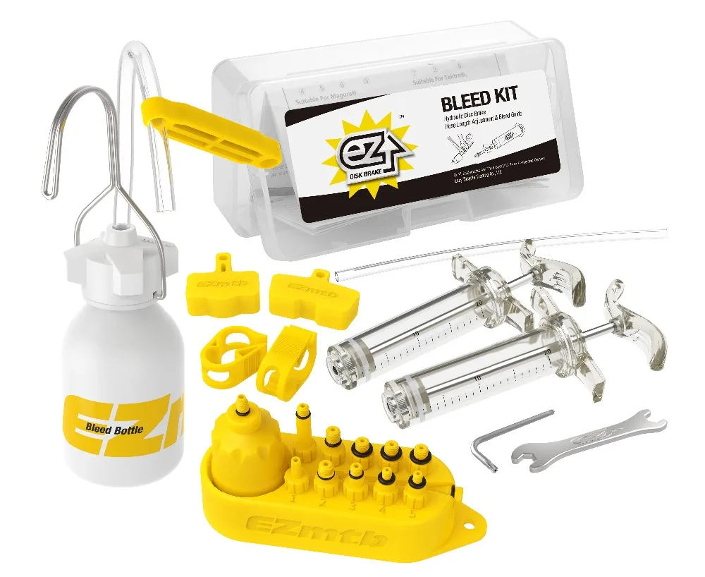 Новинка 2018 ezmtb bleed kit стандартная версия для shimano Magura hope tektro sram avid formala hayes