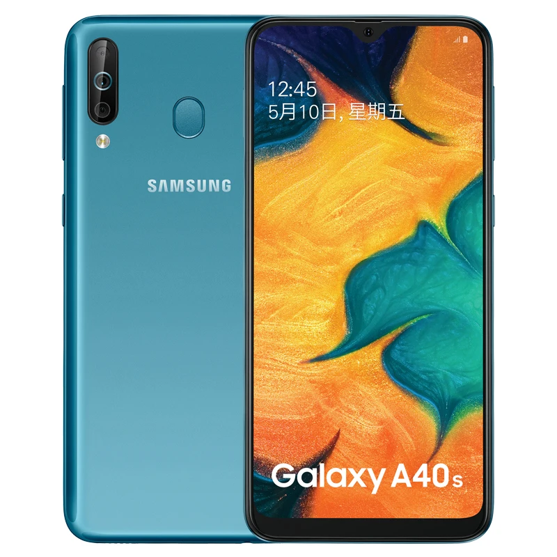 Новый samsung Galaxy A40s 6 4 &quotHD + AMOLED дисплей бесконечности 5000 мАч батарея 13MP Тройная